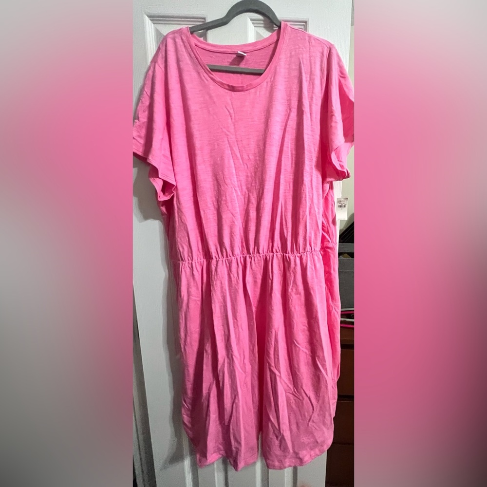 Old Navy Cotton Dress Oink 3x NWT